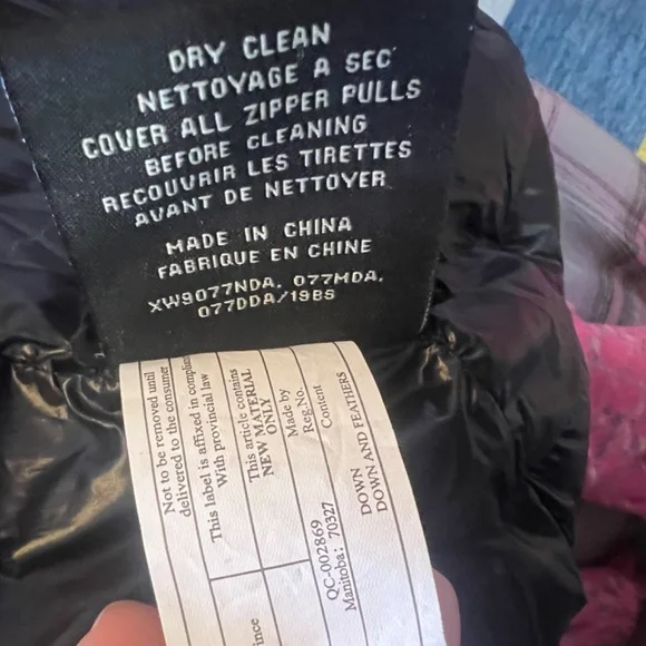 SAM NY black down women’s vest XS - Picture 10 of 12